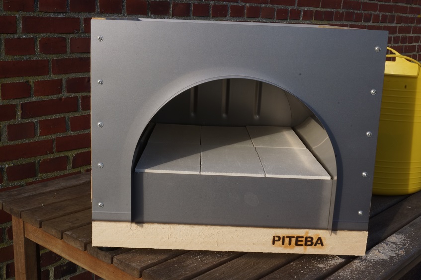 inside of the outdoor oven